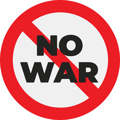 no war art